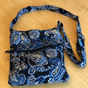 Vera Bradley Hipster Floral Paisley Cross-Body Bag